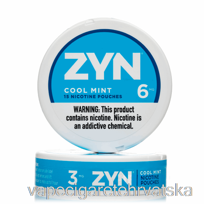 Vape Hrvatska Zyn Nicotine Pouches - Cool Mint 3mg (5-pack)